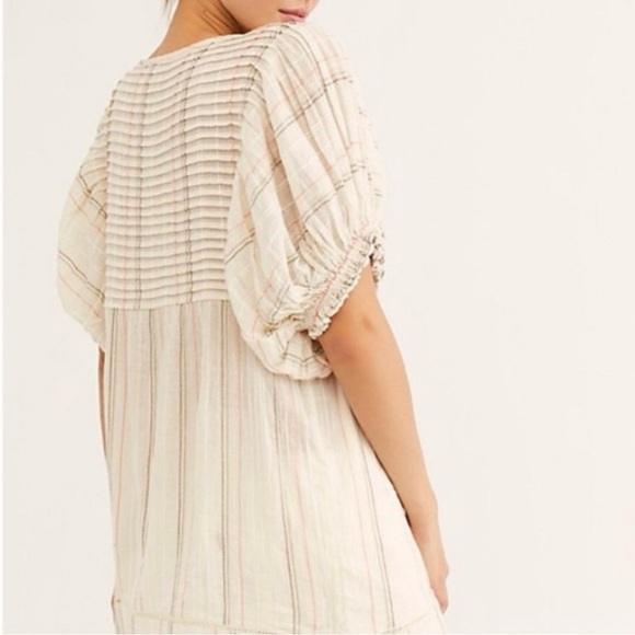 Free People Elise Gauzy Tunic/Mini Dress Woman’s Size Small - Picture 1 of 8
